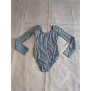 Bloch Girls Blue Long Sleeve Ballet Dance Gymnastics‎ Leotard